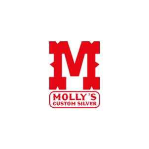 logo Molly's Custom Silver